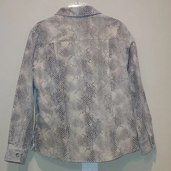 Vintage A.M.I. leather coat jacket - Picture 3 of 8